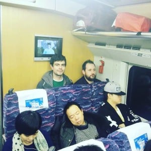 That Fucking Tank on train in China.
