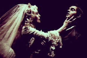 Jane Asher as Miss Havisham and Daniel Boyd as Pip. Photographer Idil Sukan. %282%29