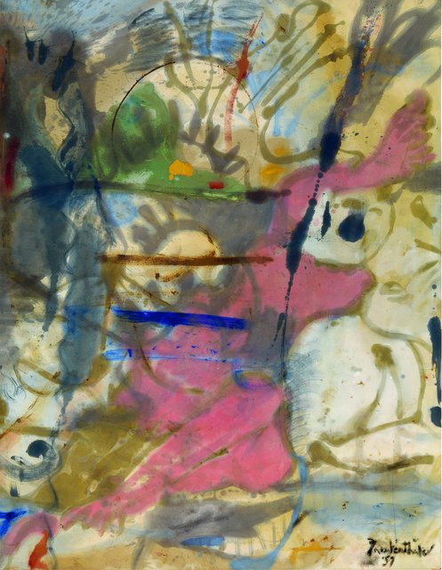Helen Frankenthaler's 'Europa, 1957.