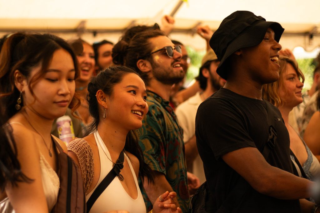 Crowd at Green Island Festival