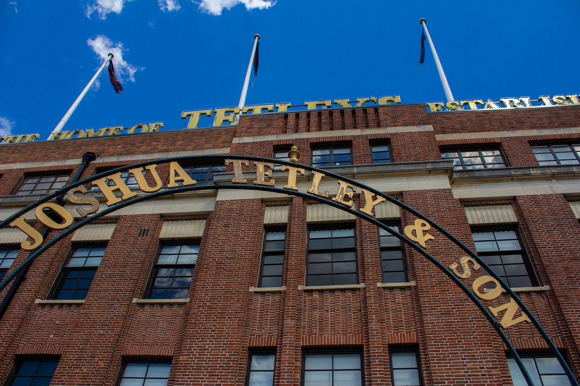 Exterior shot of the former Tetley art gallery in Leeds.