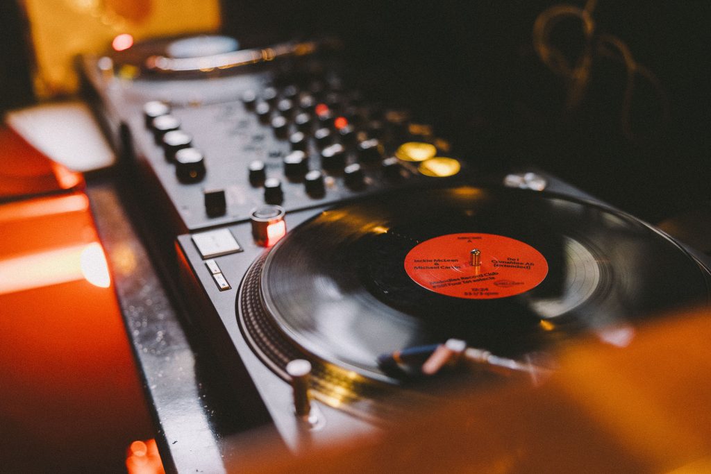 Photo of turntables